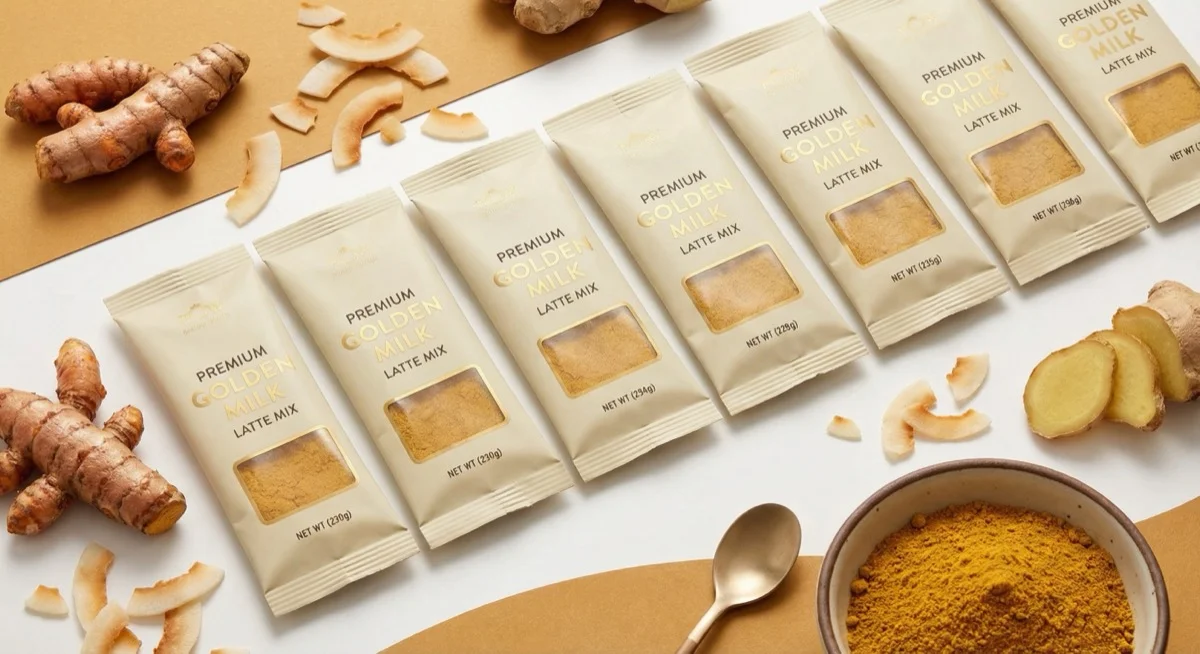 Turmeric Latte Premix Concept